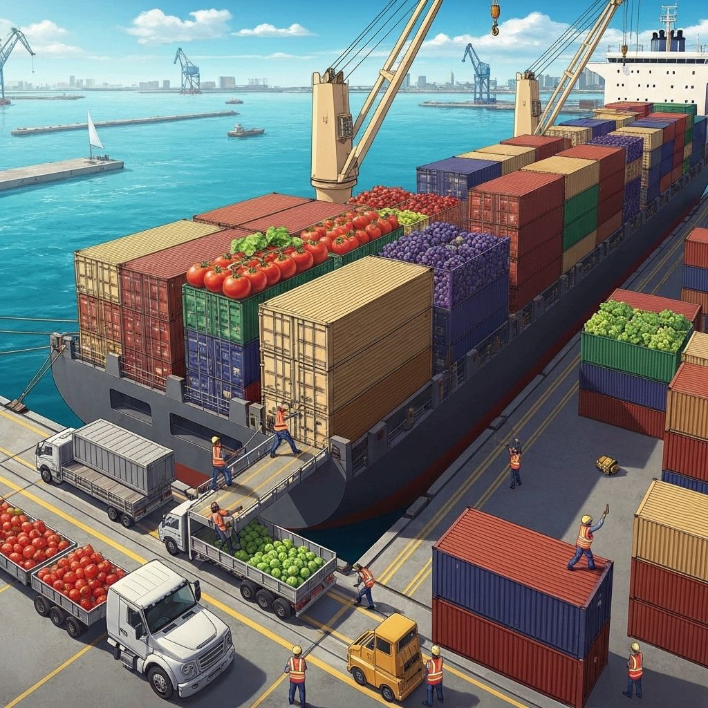 Logistics & Shipping for Agricultural Exports